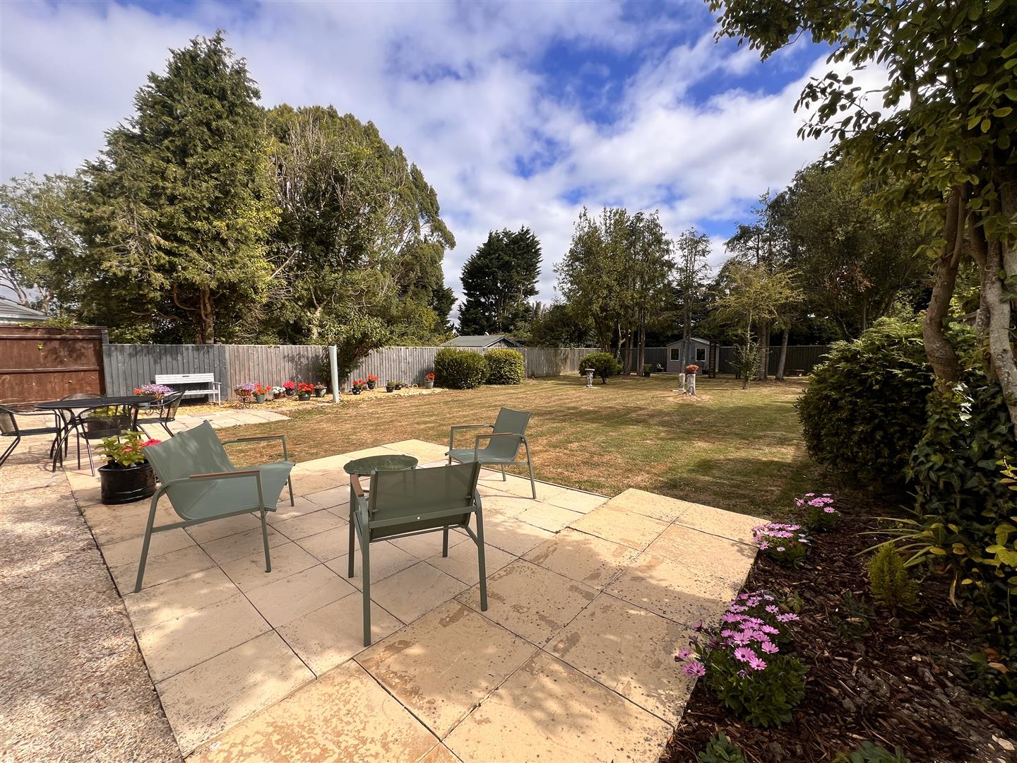 Rear Garden: